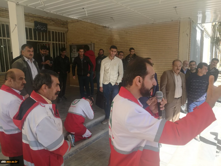 برگزاری مانور زلزله 2
