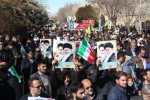 حضور مسئولین ،اساتید و دانشجویان دانشکده فنی و حرفه ای پسران شهرکرد مراسم بزرگداشت 9 دی 2