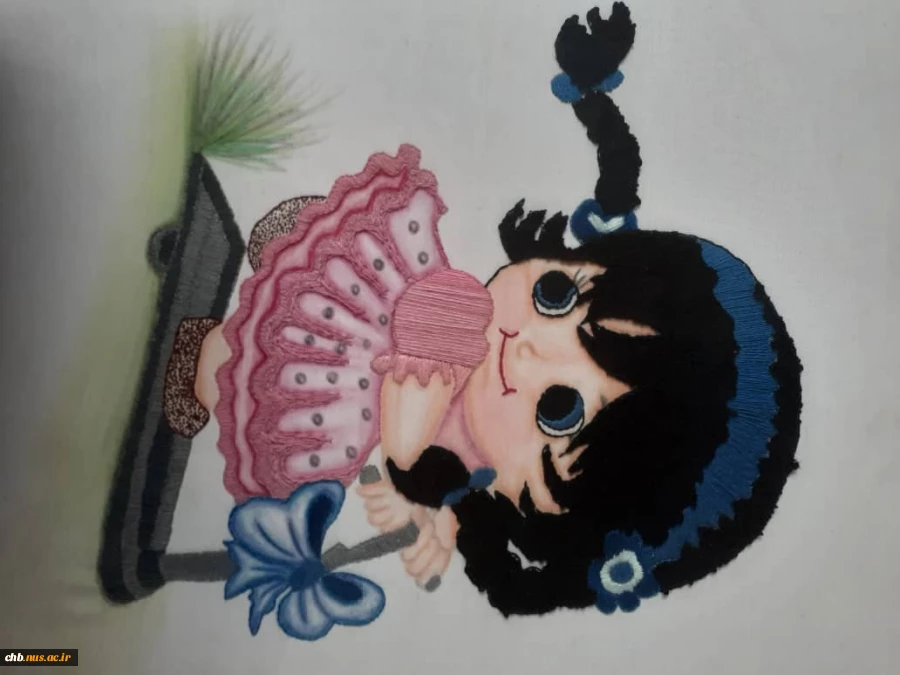 گلدوزی با دست
 2