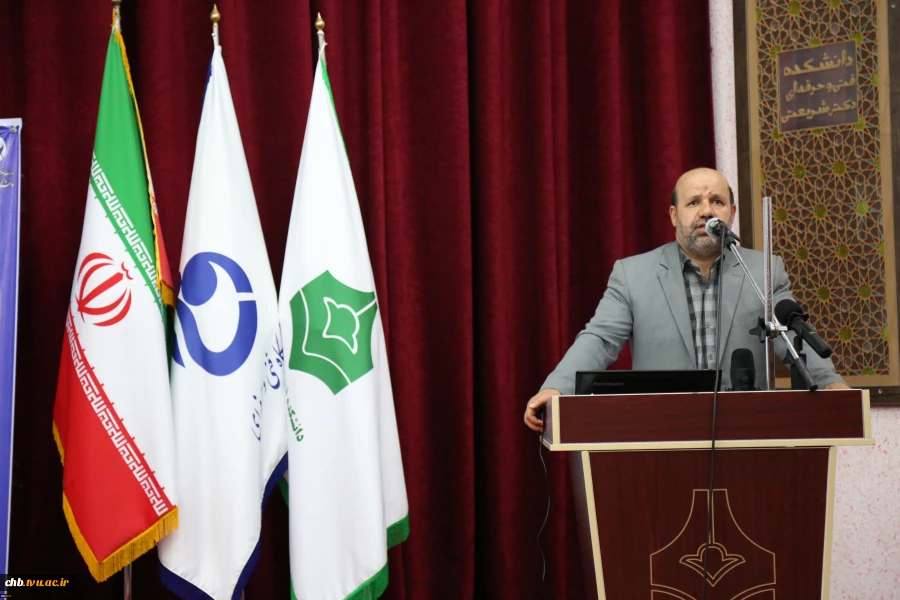 حضور مهندس حیدر مظفری، مسئول بسیج اساتید دانشگاه فنی و حرفه ای استان در گردهمایی فرماندهان بسیج اساتید کشور 2