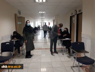 بازدید هیات نظارت و ارزیابی از مراکز ۵گانه استان چهارمحال و بختیاری جهت ارزیابی برگزاری امتحانات نیمسال دوم 1400-1401 5