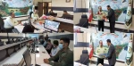 دیدار هیئت رئیسه دانشگاه به همراه جمعی از دانشجویان دختر و پسر دانشگاه فنی و حرفه ای با فرمانده نیروی انتظامی استان چهارمحال و بختیاری 2