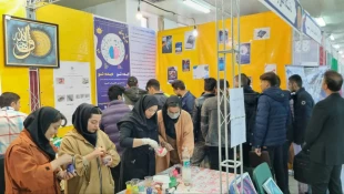 انتخاب غرفه دانشگاه فنی و حرفه ای استان به عنوان غرفه برتر بیست و سومین نمایشگاه هفته پژوهش استان  12