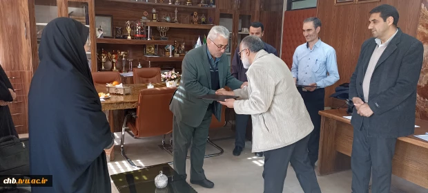 تکریم و تجلیل از مسئولین بازنشسته ی اداره حراست دانشگاه فنی و حرفه ای استان چهار محال و بختیاری 4