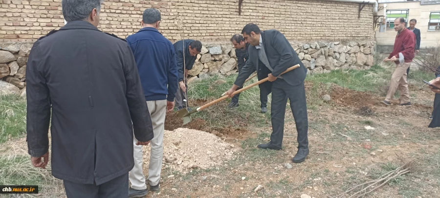 بزرگداشت روز شهدا و هفته درختکاری در دانشگاه فنی و حرفه ای استان چهار محال و بختیاری  7