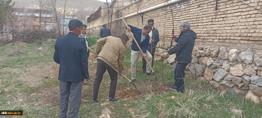 بزرگداشت روز شهدا و هفته درختکاری در دانشگاه فنی و حرفه ای استان چهار محال و بختیاری  8