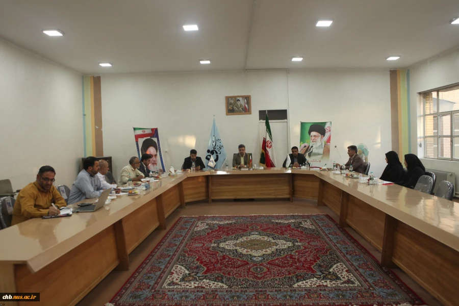 جلسه هیئت رئیسه دانشگاه فنی و حرفه‌ای استان چهارمحال و بختیاری با حضور رئیس دانشگاه فنی و حرفه‌ای کشور 2