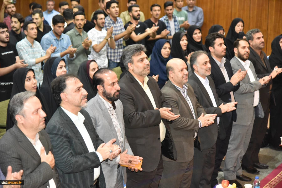 برگزاری جشن آغاز سال تحصیلی جدید با حضور هیئت رئیسه دانشگاه، مسئولین و دانشجویان دانشگاه فنی و حرفه‌ای استان تهران 2