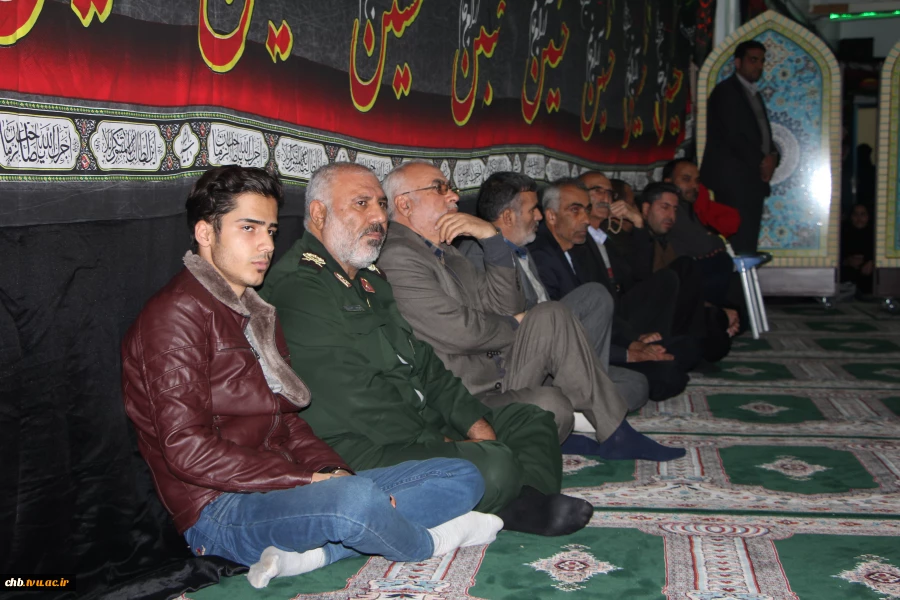 حضور سردار اکبری ، فرمانده سپاه حضرت قمربنی‌هاشم (ع) چهارمحال و بختیاری در مراسم عزاداری  ایام فاطمیه؛ شهادت حضرت زهرا(س) و کنگره شهدای دانشجوی استان چهار محال و بختیاری  4