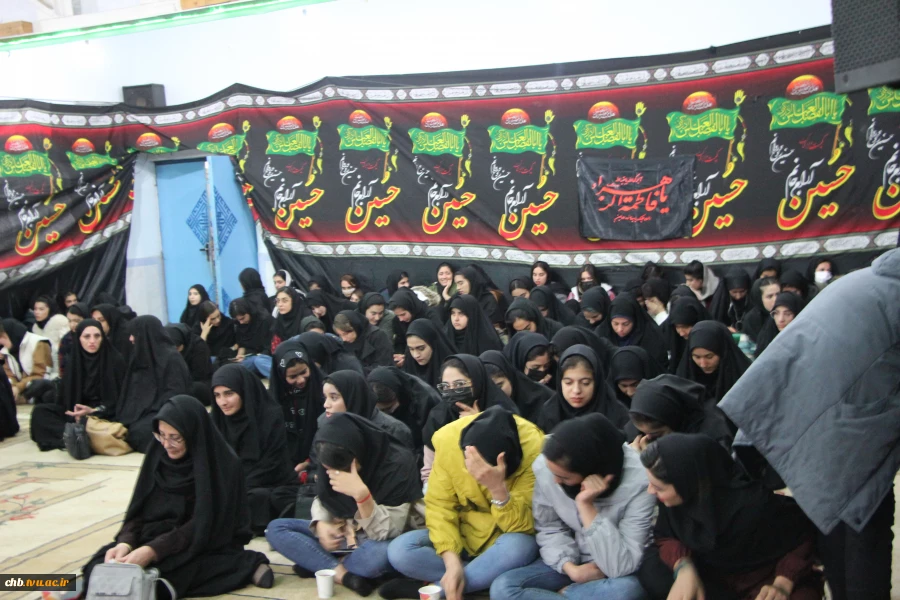 حضور سردار اکبری ، فرمانده سپاه حضرت قمربنی‌هاشم (ع) چهارمحال و بختیاری در مراسم عزاداری  ایام فاطمیه؛ شهادت حضرت زهرا(س) و کنگره شهدای دانشجوی استان چهار محال و بختیاری  8