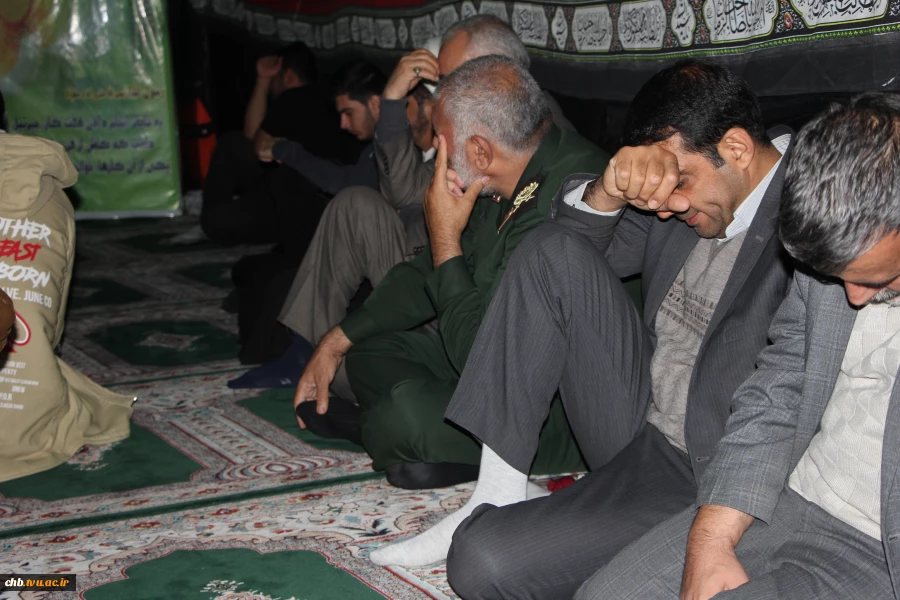 حضور سردار اکبری ، فرمانده سپاه حضرت قمربنی‌هاشم (ع) چهارمحال و بختیاری در مراسم عزاداری  ایام فاطمیه؛ شهادت حضرت زهرا(س) و کنگره شهدای دانشجوی استان چهار محال و بختیاری  11