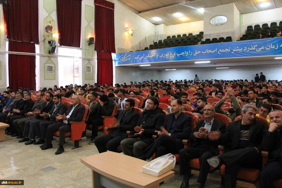 مراسم گرامیداشت روز دانشجو با برنامه های متنوع همراه با تجلیل از دانشجویان فعال فرهنگی، ورزشی و علمی 4