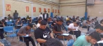 بازدید مهندس مومنی و هیئت همراه از روند برگزاری امتحانات پایان ترم از دانشکده فنی و حرفه‌ای  پسران شهرکرد 7