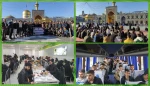 تعداد 100 نفر از دانشجویان پسران دانشگاه ملی مهارت استان چهار محال و بختیاری به مشهد مقدس اعزام شدند. 2