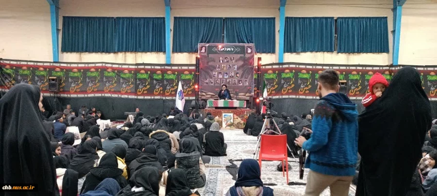 آیین استقبال از پیکر مطهر شــهید گـمنام دفاع مقدس در ایام شهادت حضرت فاطمه‌الزهرا"س  در آموزشکده ملی مهارت دختران شهرکرد برگزار گردید 2