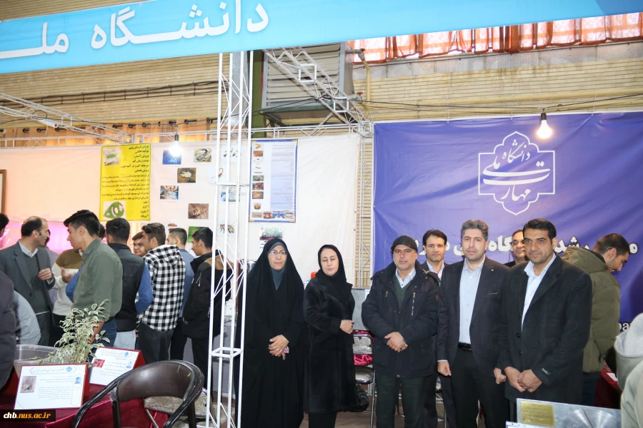 افتتاح بیست و پنجمین نمایشگاه دستاوردهای پژوهش، فناوری و فن بازار چهارمحال‌و بختیاری 6